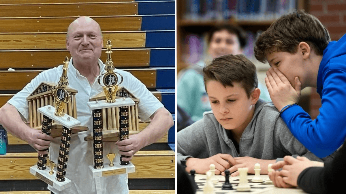 This School Custodian Is Also Coach of the Chess Team  He Led Them All the Way to the Championships