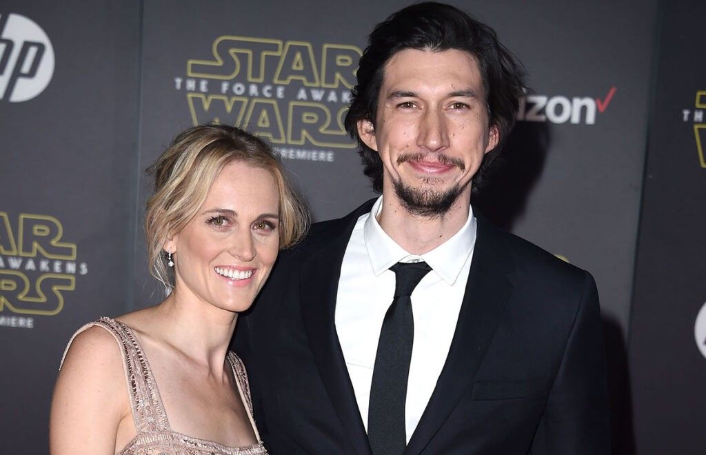Joanne Tucker and Adam Driver