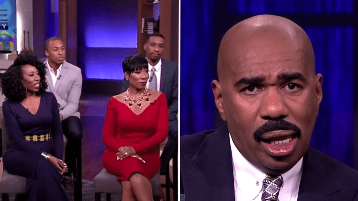 Steve Harveys Family Turns Up at His Show to Tell the World What Hes Really Like - Leaving Him in Tears