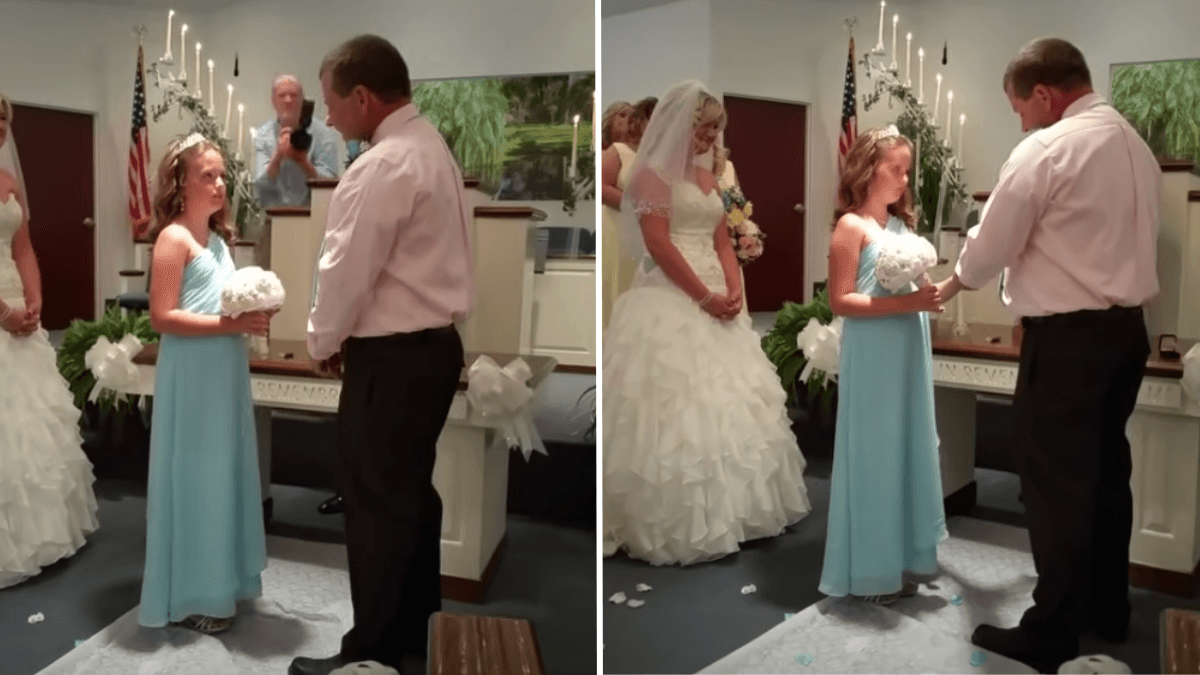 Bride and Groom Stand at the Altar - Then He Asks Her to Step Aside for Someone Else