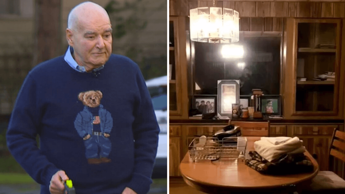 Police Officer Finds Elderly Veteran Living in a Deteriorated House - What He Does Next is Surprising