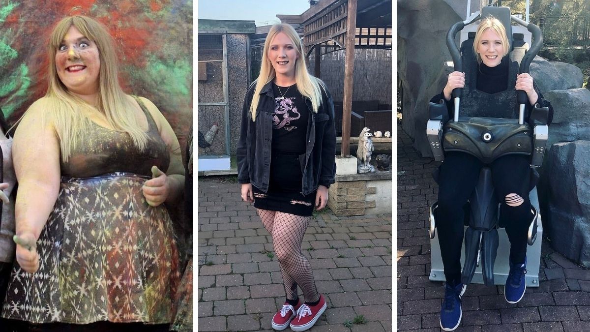 Woman Loses 140 lbs After Being Denied Entry To Every Rollercoaster Ride