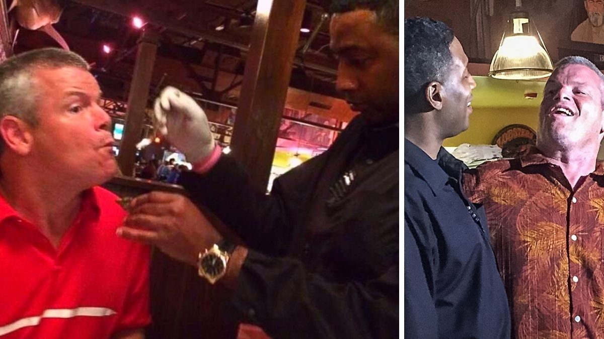 Server Notices Man With Cerebral Palsy Struggling to Eat - Drops Everything To Help Him Enjoy His Meal