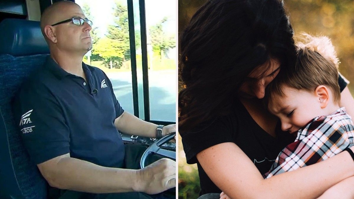 California Bus Driver Notices a Missing 3-Year-Old Boy - And Makes a Brave (but Dangerous) Gamble