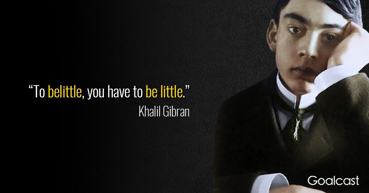Top 26 Most Inspiring Kahlil Gibran Quotes