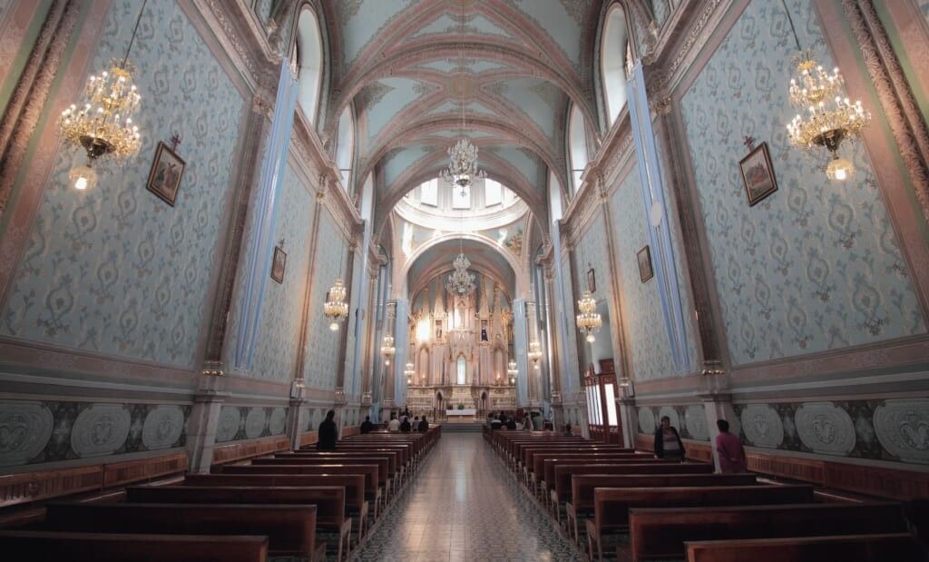 interior of a church