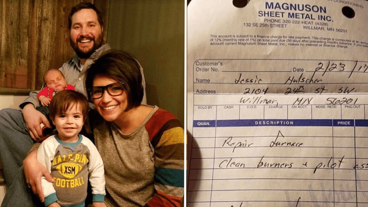 Dad Calls Repairman to Fix Broken Furnace - Is Taken Aback When He Finds What the Company Has Charged Him