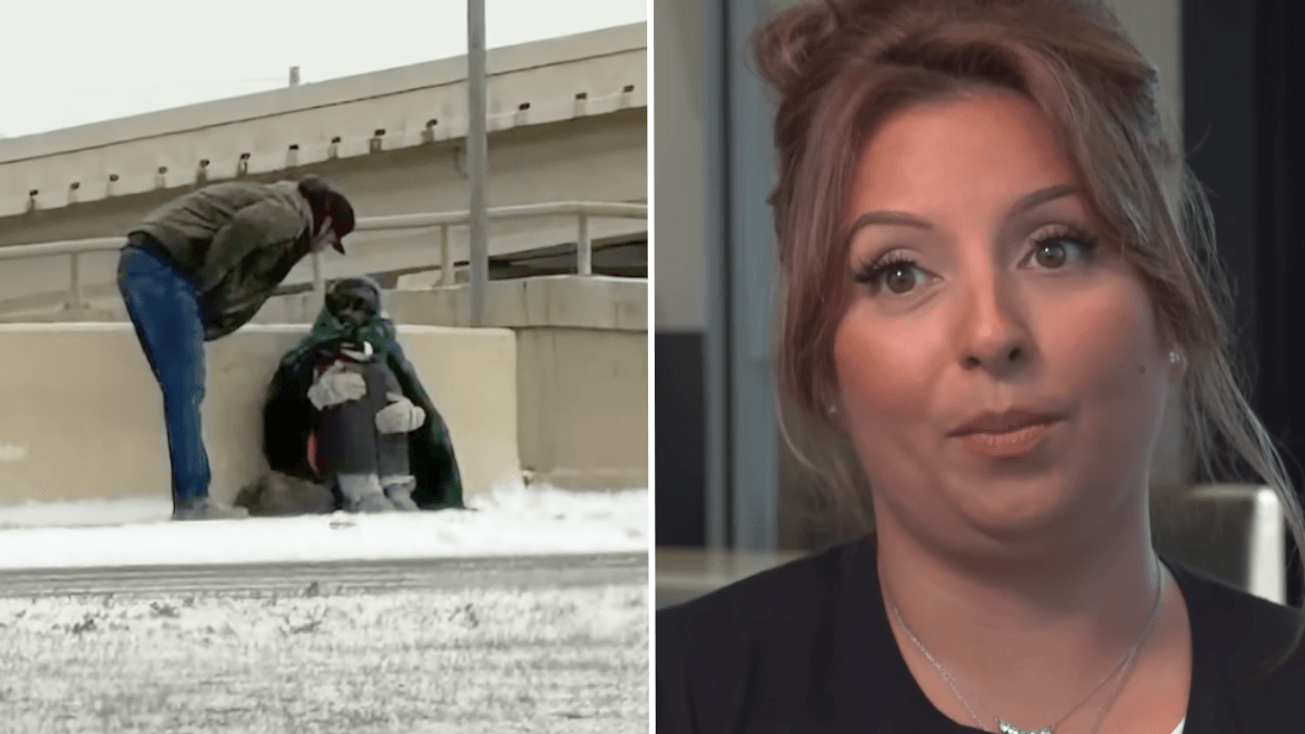 Freezing Homeless Man Goes to a Closed McDonalds - Manager Defies All Rules and Does This