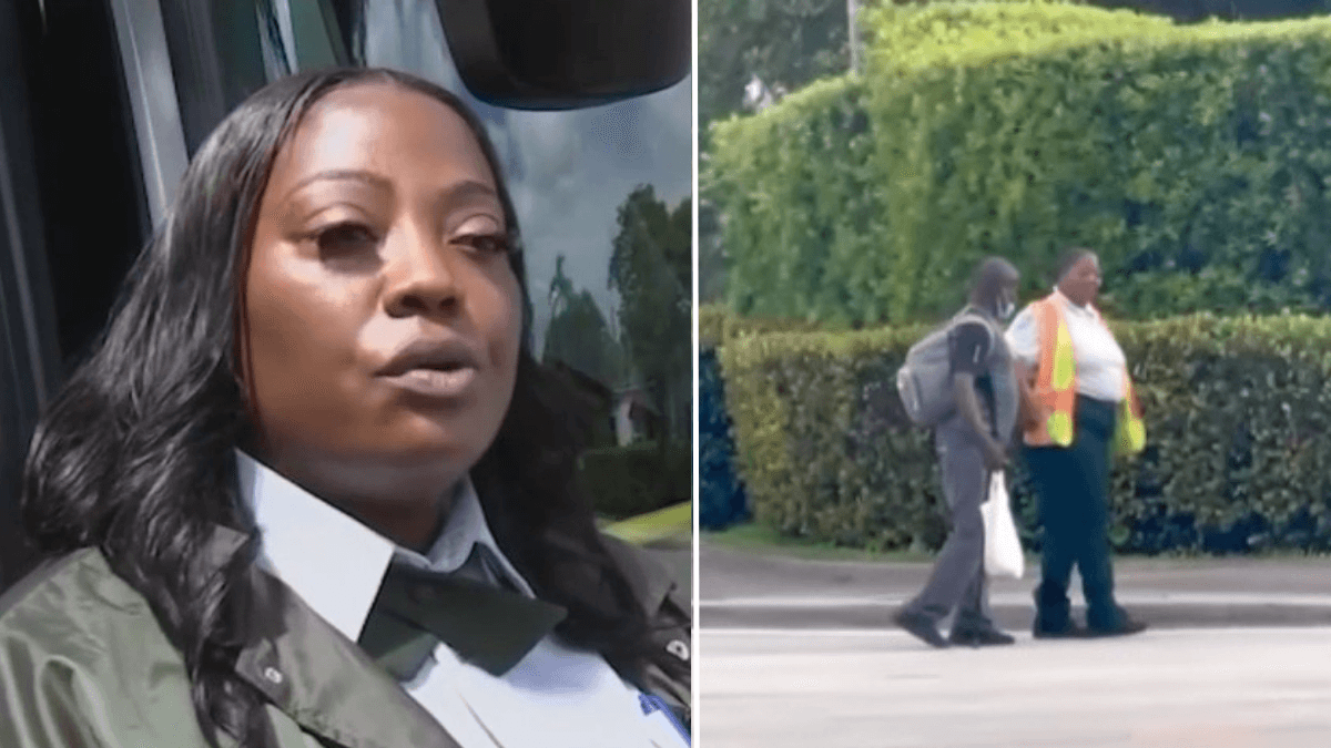 Passenger Sees Blind Man Get off the Bus  Immediately Takes a Video When the Driver Follows Him Out for This Reason