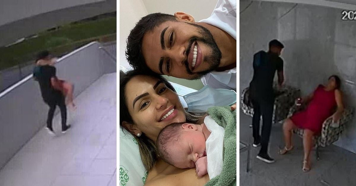 Brave Soccer Player Delivers His Baby Daughter On The Street All By Himself