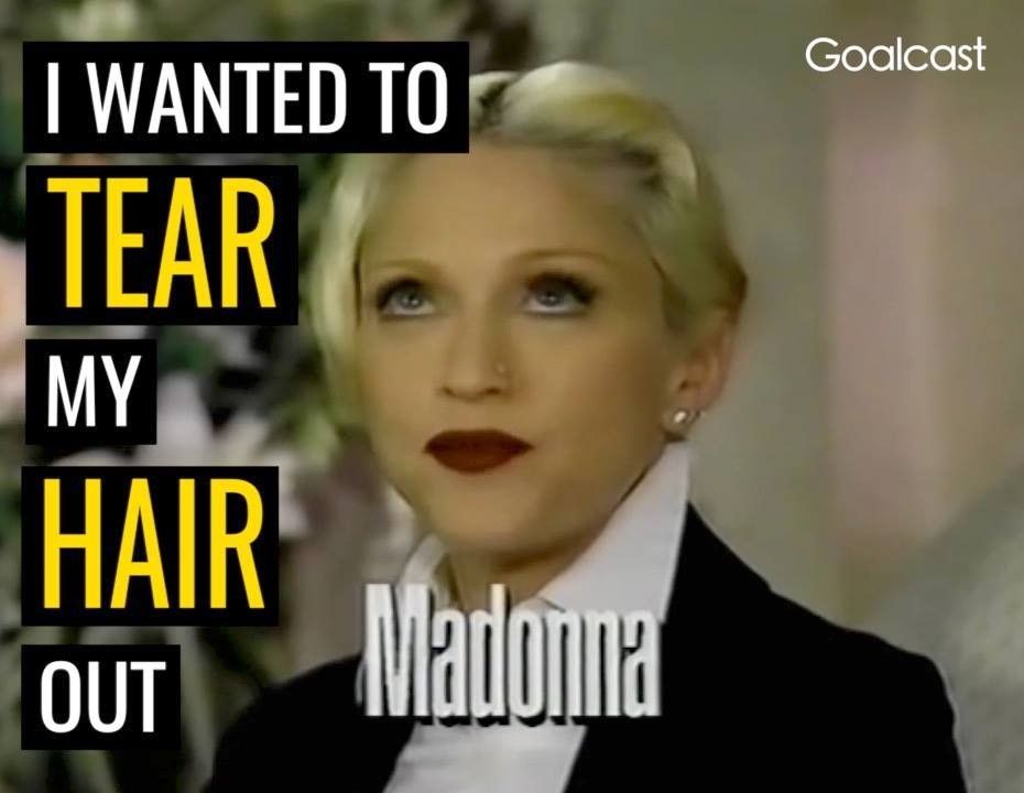 Madonna: Take Responsibility for Your Life