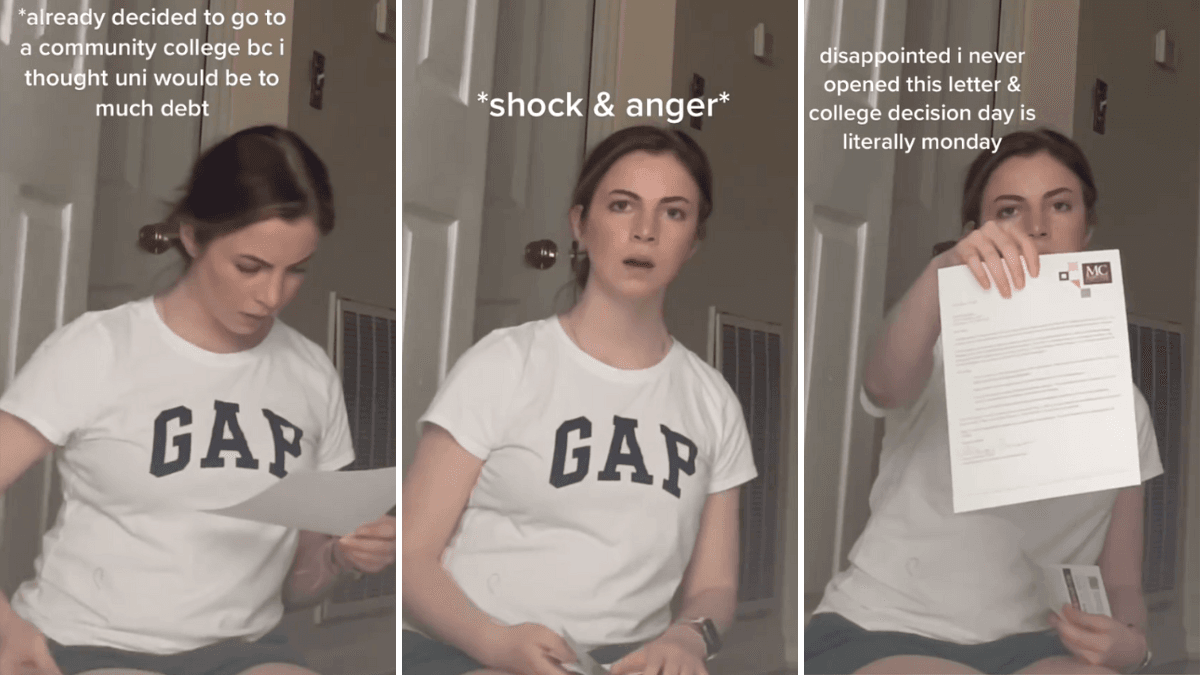 Young Woman Who Cant Afford University Decides to Go to Community College Instead - Then She Opens a Letter That Changes Everything