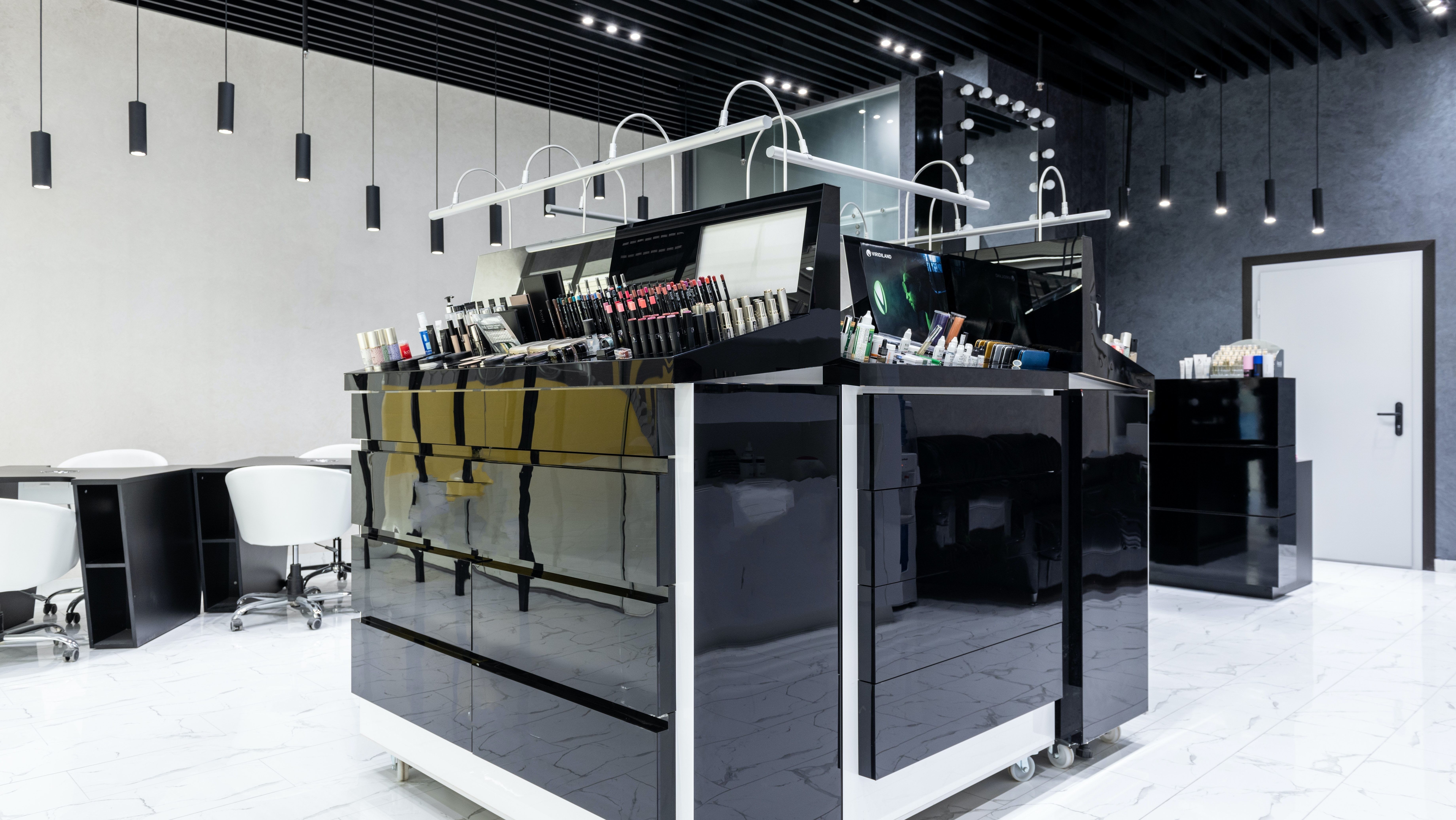 cosmetics at a store