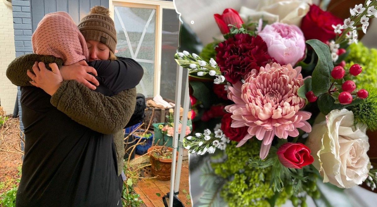 Meet the Kind-Hearted Mother Who Surprised 800 Widows with Valentine's Day Flowers
