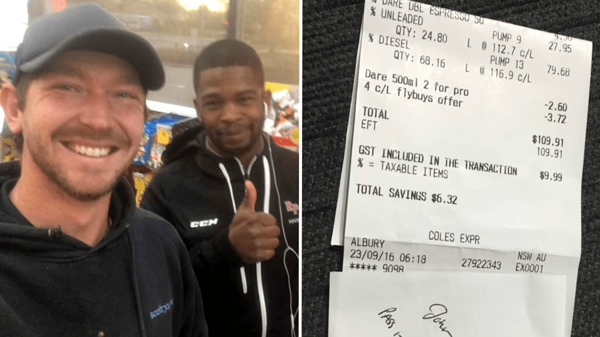 Stranger Pays $110 Bill After Man Forgets His Wallet