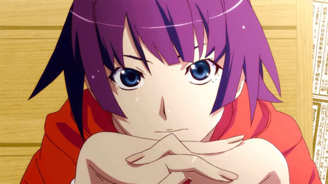 Hitagi Senjougahara from Bakemonogatari