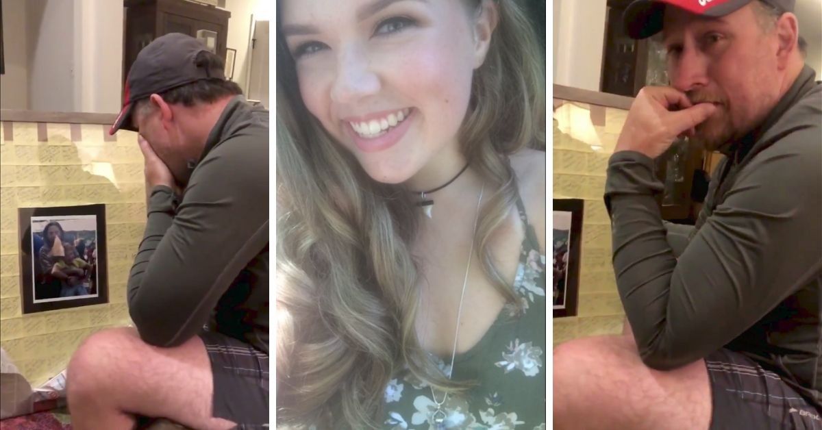 Teenager Brings Stepdad To Tears With Surprise He Never Expected