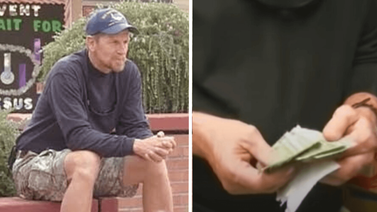 Homeless Man Finds $3,300 And Laptop In Abandoned Backpack - What He Did Next Changed His Life
