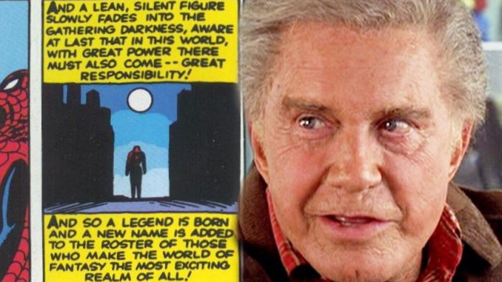 Spider-Man uncle ben power and responsibility line
