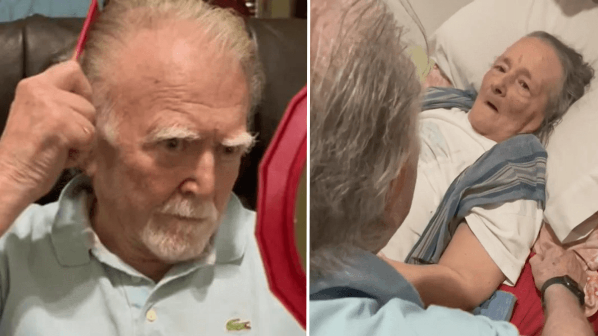 Man Dresses Up to Visit His Wife Every Day for 15 Years - For One Very Good Reason