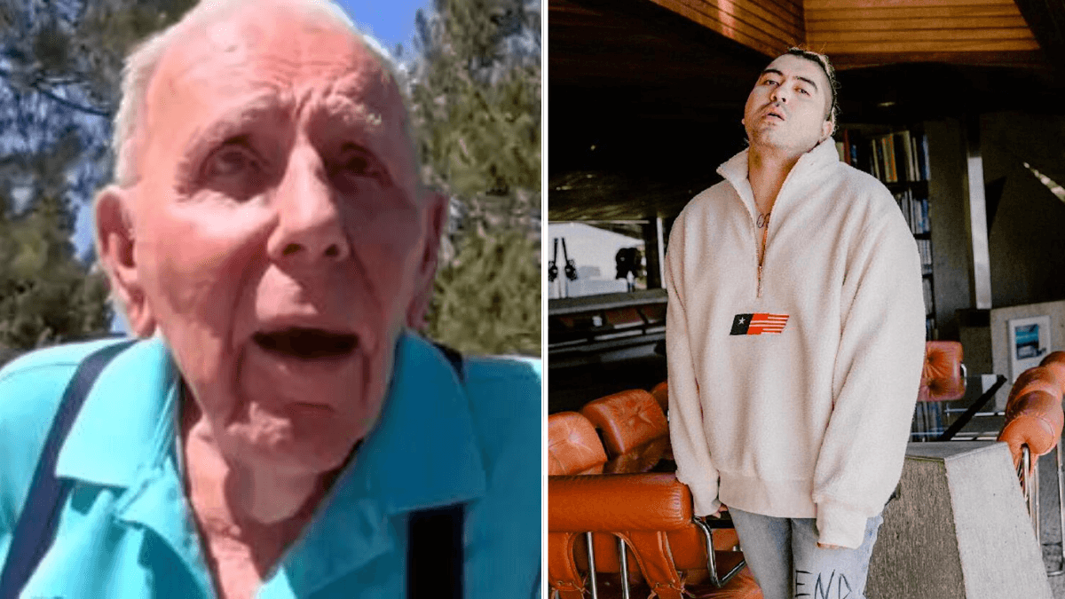 Former Homeless Man Approaches 100-Year-Old Stranger - Asks a Question That Takes Him by Surprise