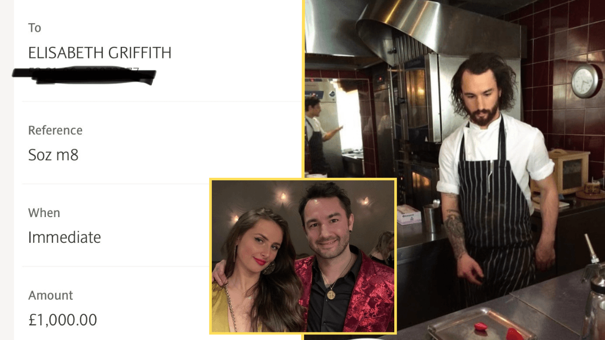 Chef Bans Rich Diners for Disrespecting Server in a Scathing Email - And Gives Her the Entire $1200 Bill