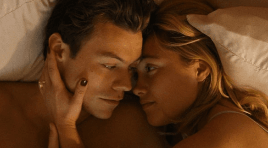 Harry Styles and Florence Pugh in Don