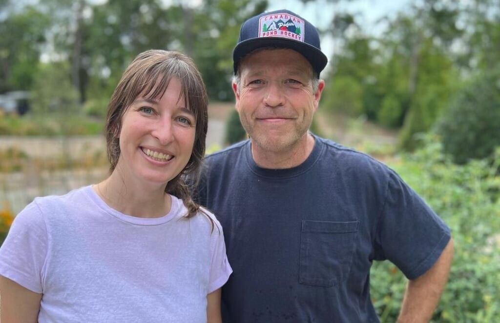 Donald Miller and his wife