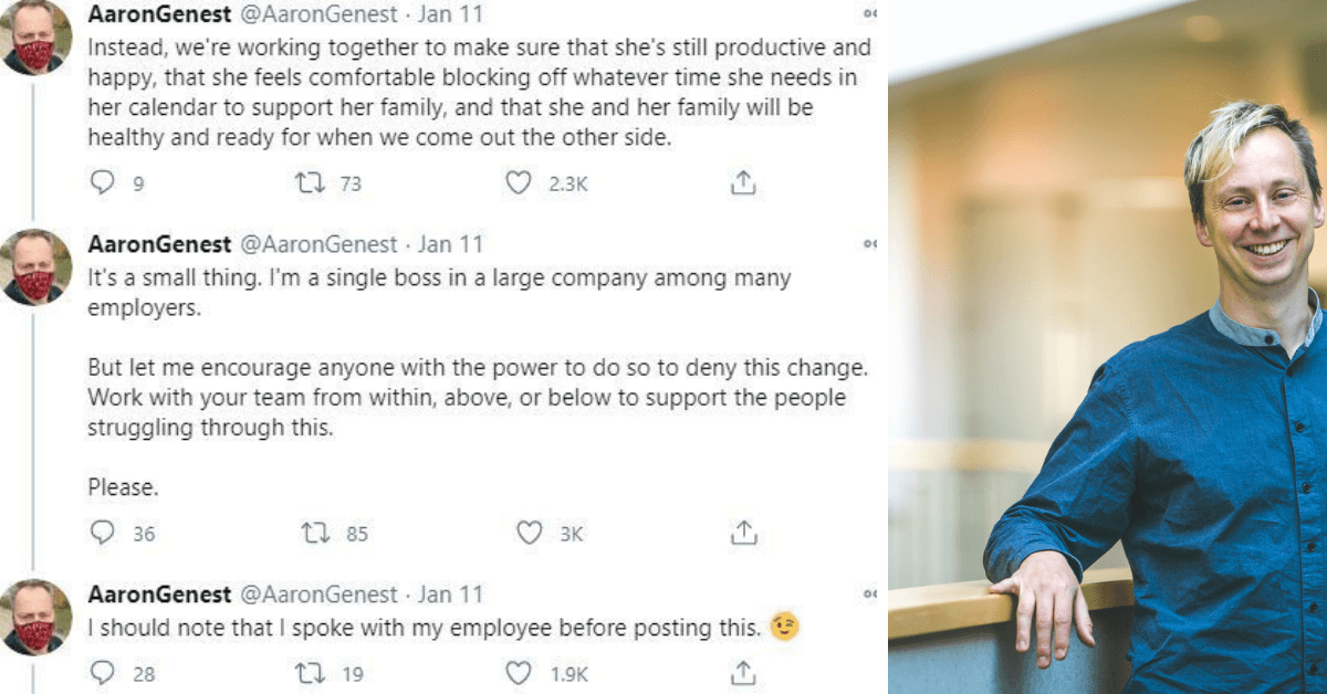 Woman Asks To Work Less Due To COVID, Boss Has The Most Impressive Response