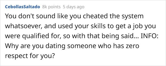 Boyfriend jokes on girlfriend career more pay 14 60adf4554a096  700