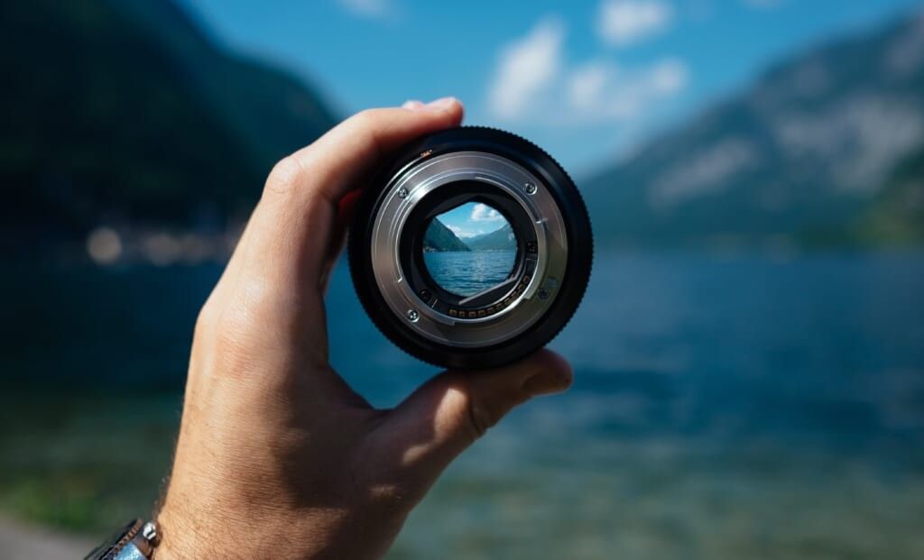 vision of a beautiful lake