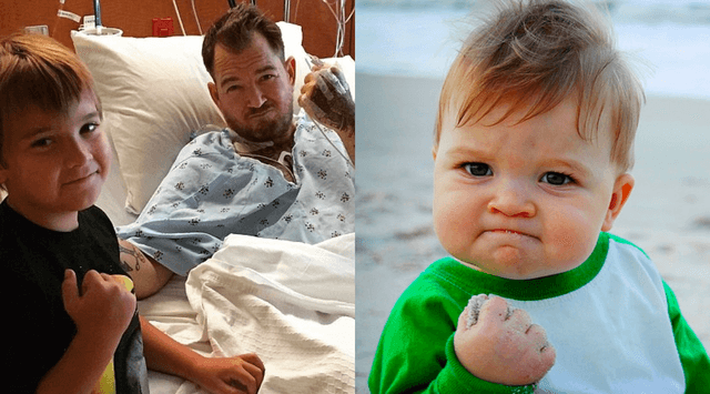 How the Boy From the "Success Kid" Meme Helped Raise Over $100,000 to Save His Dad's Life