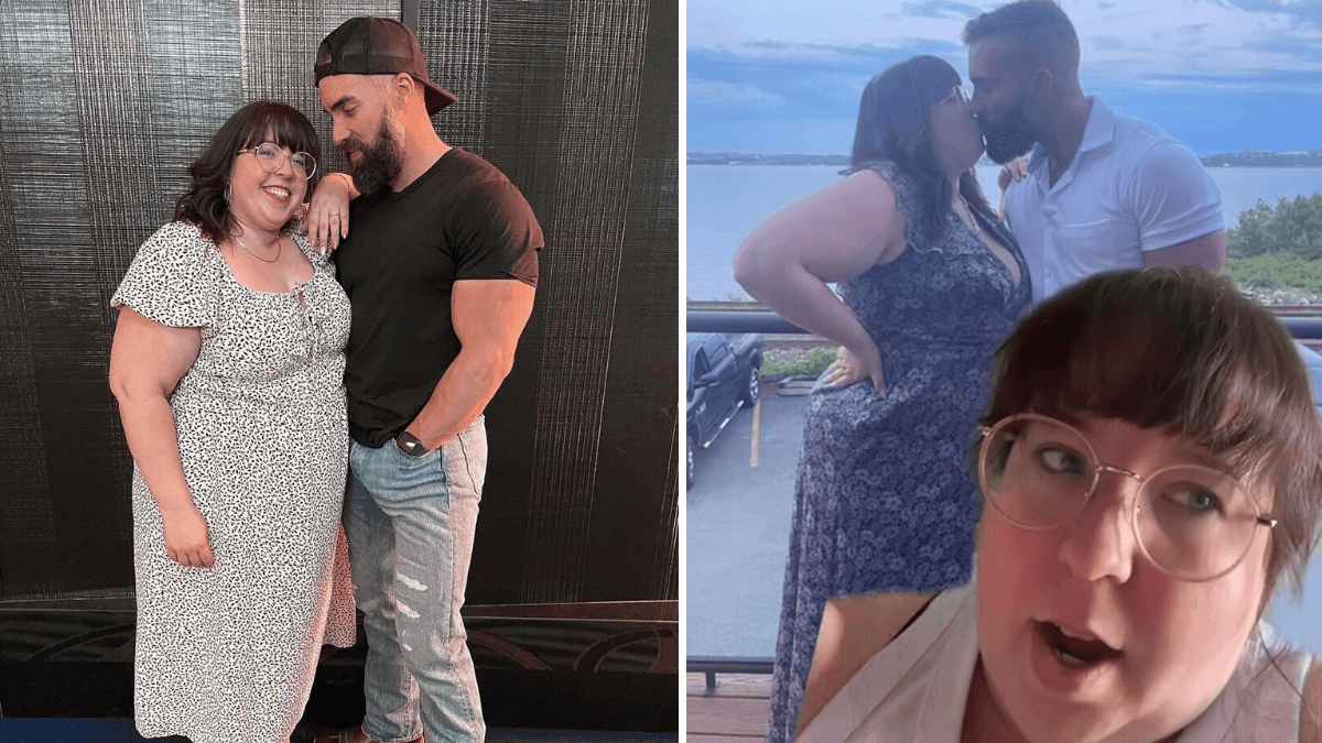 TikTok Star Has The Best Response To Bullies Who Think Her Relationship With Her Husband "Doesn’t Make Sense"