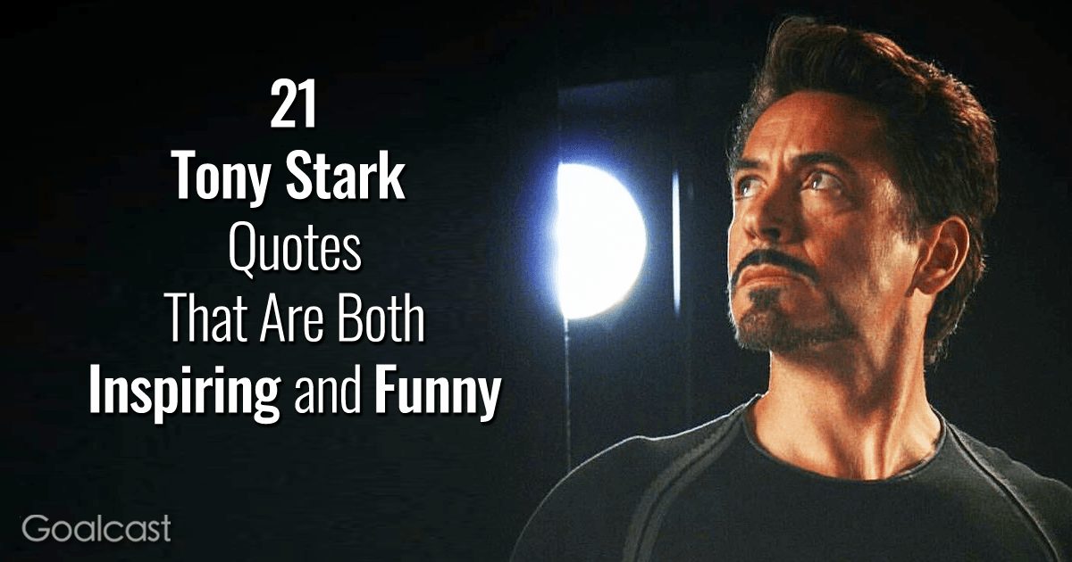 21 Tony Stark Quotes That Are Both Inspirational and Funny
