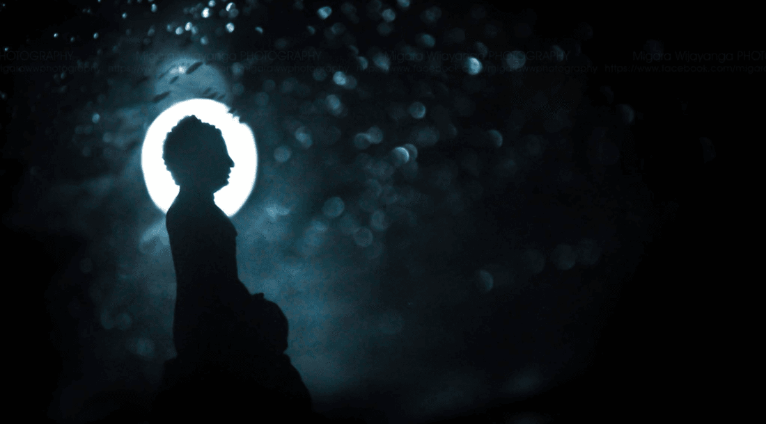 buddha shadow