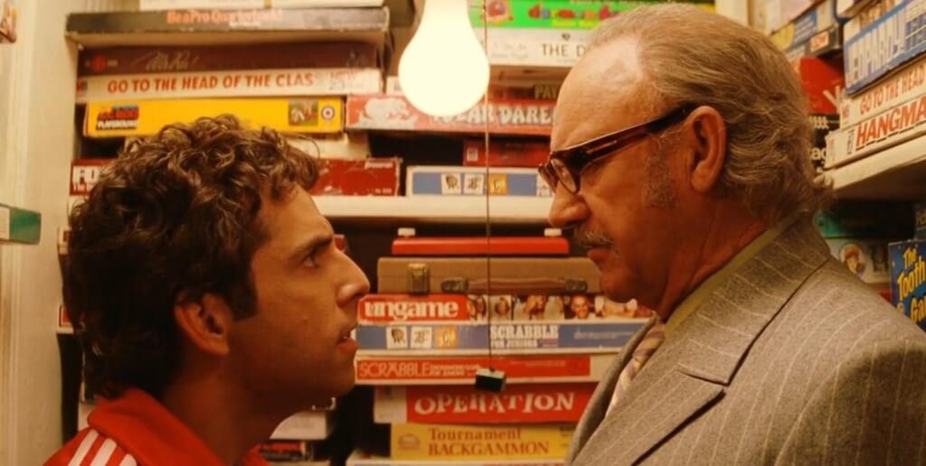 Ben Stiller and Gene Hackman in The Royal Tenenbaums
