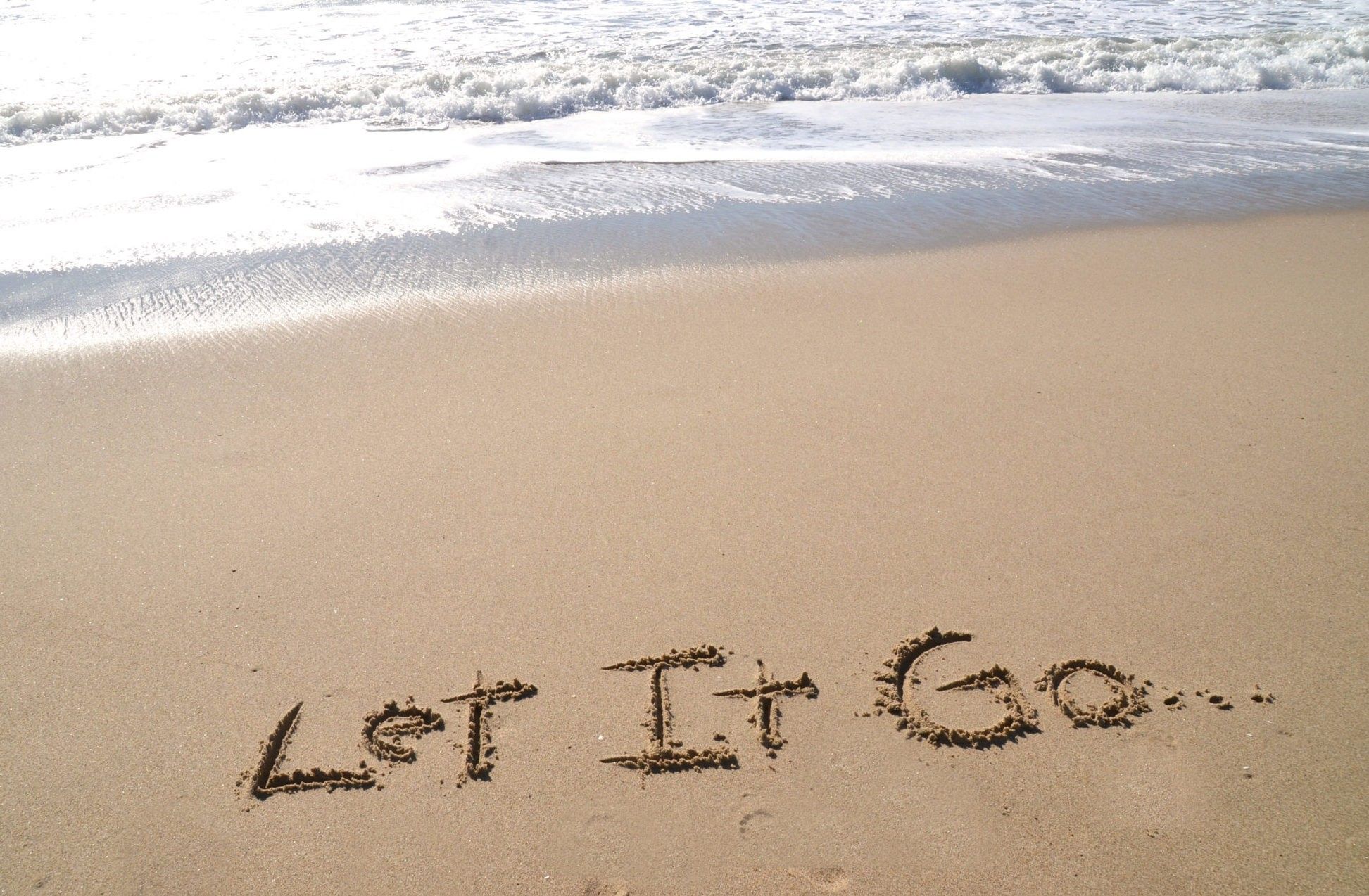 Let go of past wounds