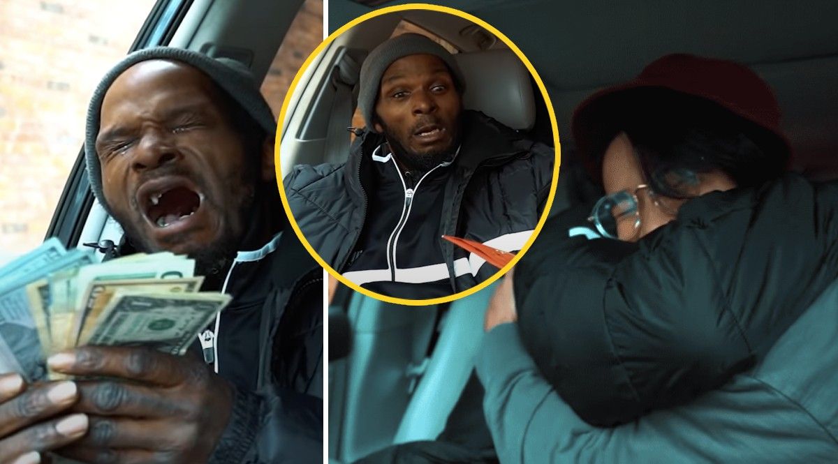 Homeless Man Bursts Into Tears After Finding Out Strangers Raised Over $15,000 For Him to Buy a House