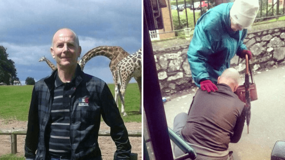 Woman Sees Elderly Passenger Get off the Bus - Immediately Takes a Photo When the Driver Follows Her Out for This Reason