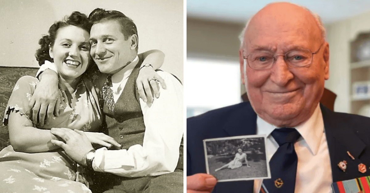 WWII Vet Cheats Death Four Times Before Marrying The Love Of His Life