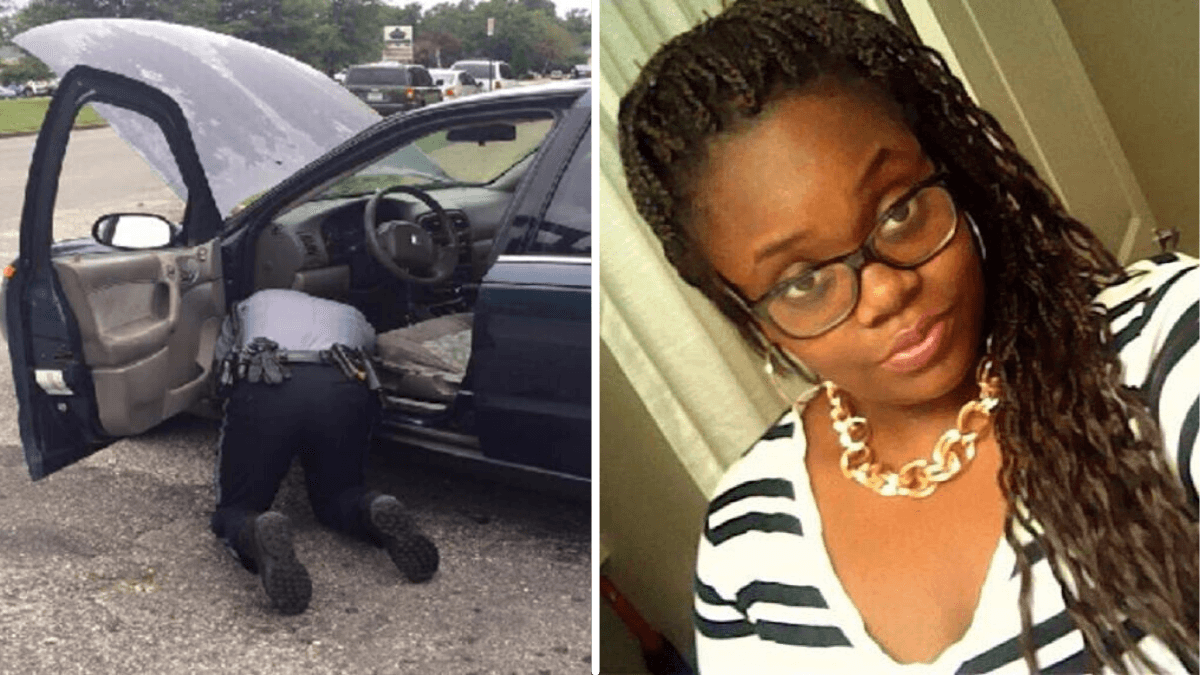 Police Officer Asks Woman To Pull Over - Doesn't Give Her A Ticket After Checking Her Trunk