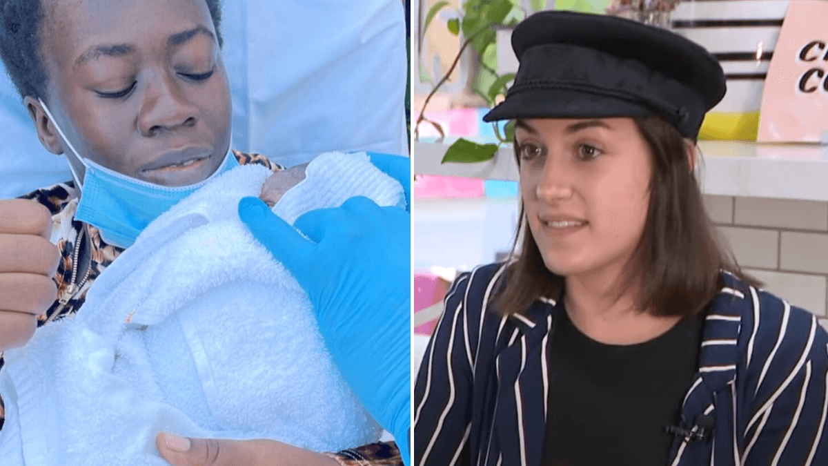 Stranger Driving To Work Immediately Pulls Over And Calls 911 After A Woman On The Street Catches Her Attention