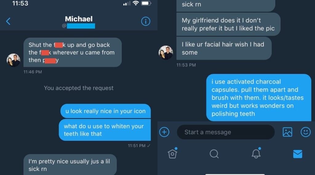 Text racist twitter comment turns heartfelt compliment 1024x569