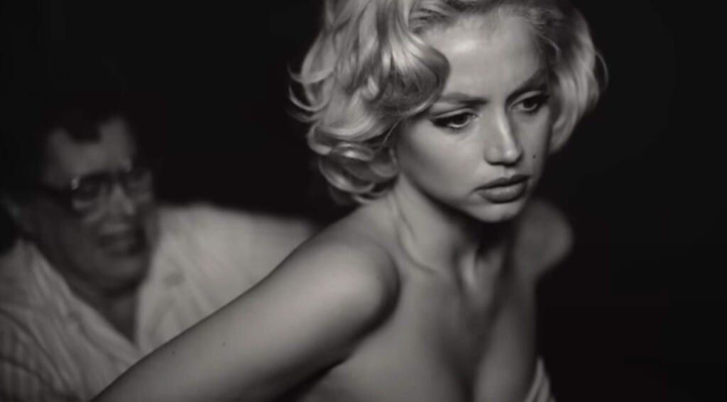 Ana De Armas as Marilyn Monroe in Netflix