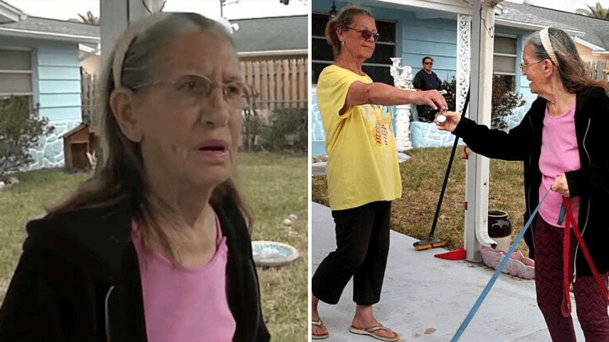 89-Year-Old Woman Is Thrown Out of Her Own Home - What Her Neighbor Does Next Leaves Her Speechless