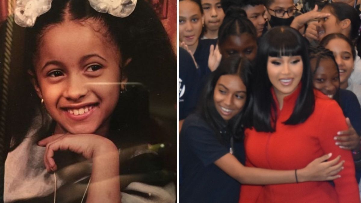 Music Got Her Out of Extreme Poverty - Now Cardi B Is Giving $100,000 Back to Her Middle School in the Bronx