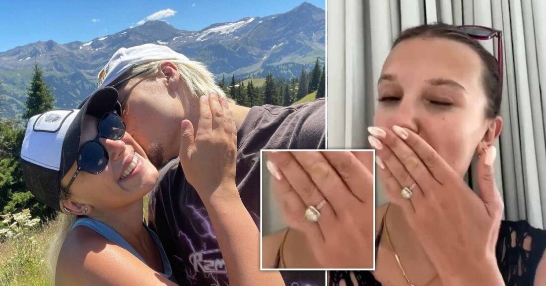 Millie Bobby Brown and Jake Bongiovi