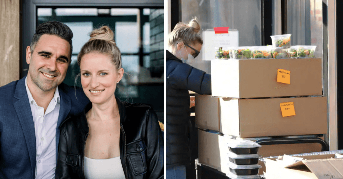 Newlyweds Turn Wedding Misfortune Into Holiday Magic By Surprising Hundreds Of People In Need With Turkey Dinner