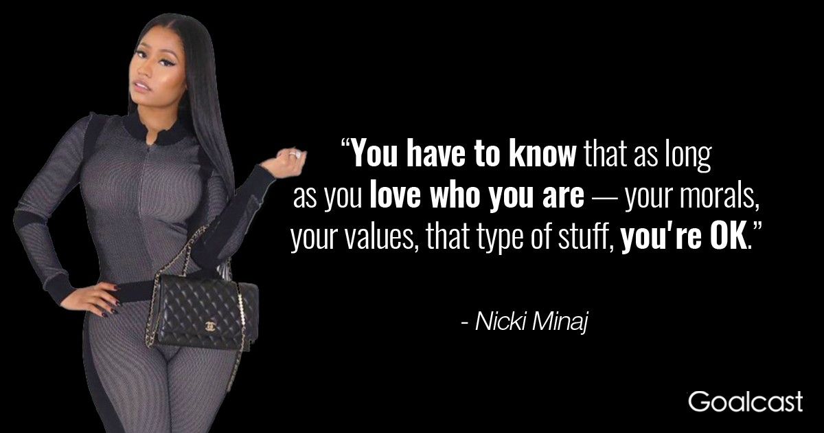 16 Nicki Minaj Quotes to Remind you of Your True Worth