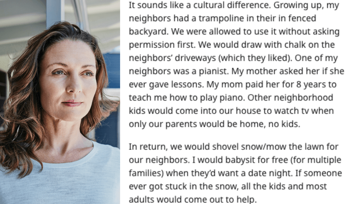 Woman Kicks Neighbors' Kids Off Her Yard, Tells Parents To Get Bigger Home